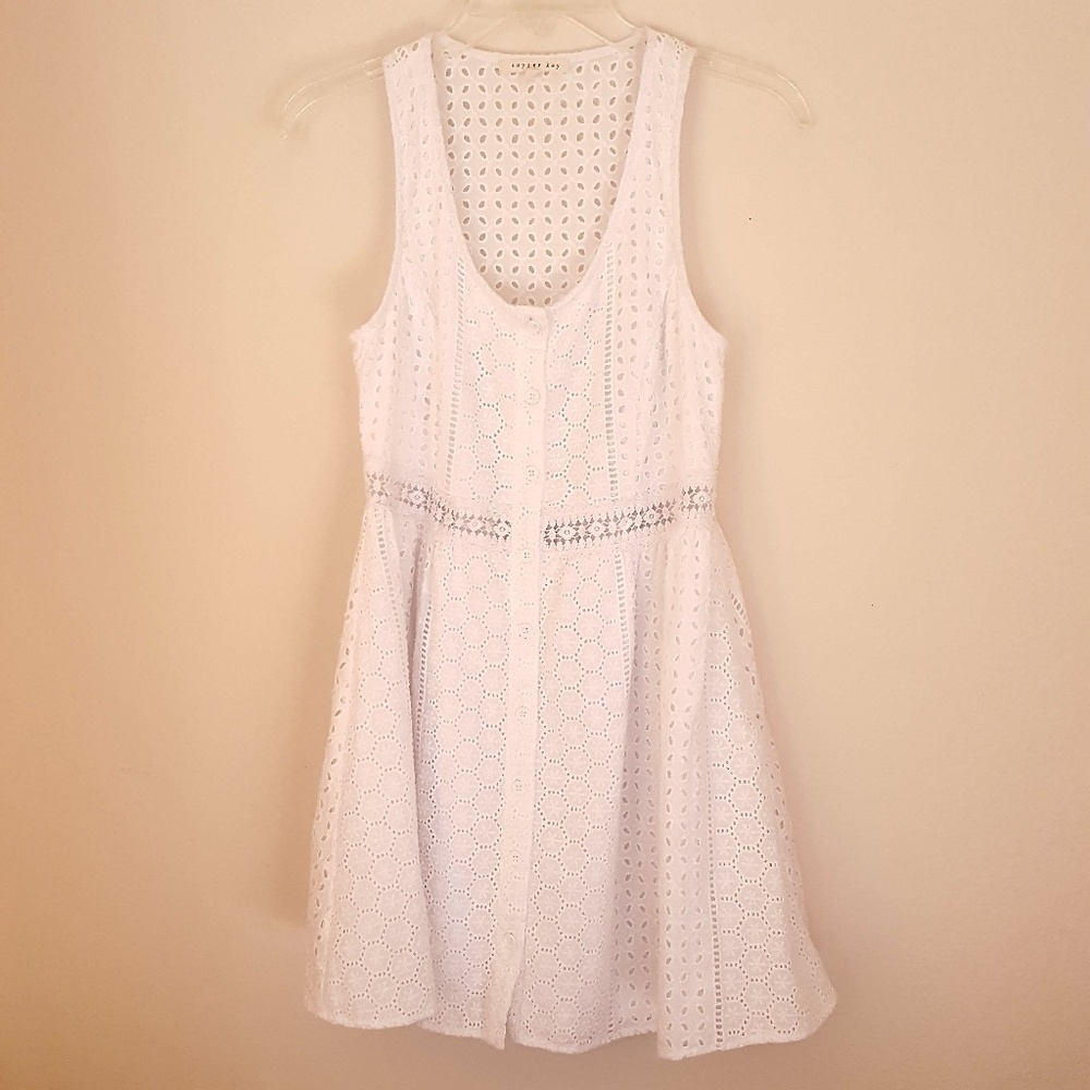 Сopper key lace women dress, size S, O183